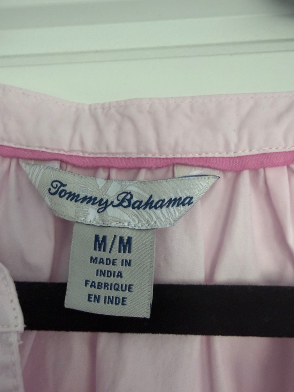 Tommy Bahama Light Pink Dress with Pink Trim - Picture 2 of 3